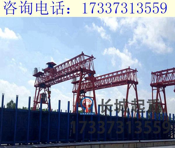 云南楚雄10t花架龙门吊厂家 3吨门式起重机保养内容