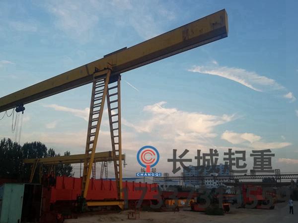 云南昭通门式起重机轨道安装的具体步骤