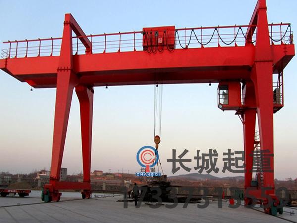 龙门吊大车啃轨的原因及处理方法 L型龙门吊厂家